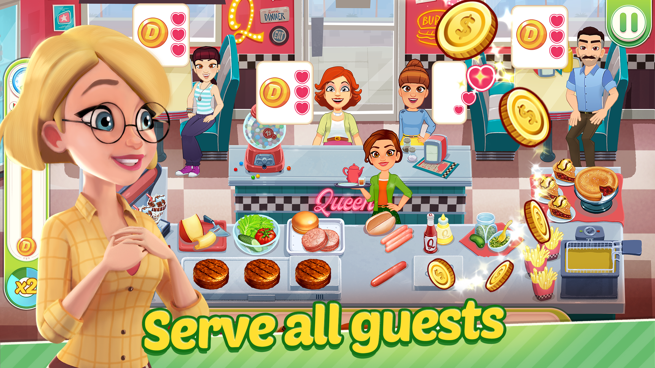 اسکرین شات 3 بازی Delicious World - Cooking Game