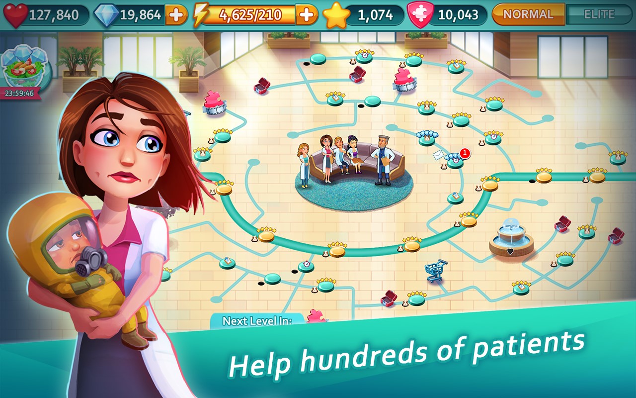 اسکرین شات 3 بازی Heart's Medicine - Doctor Game