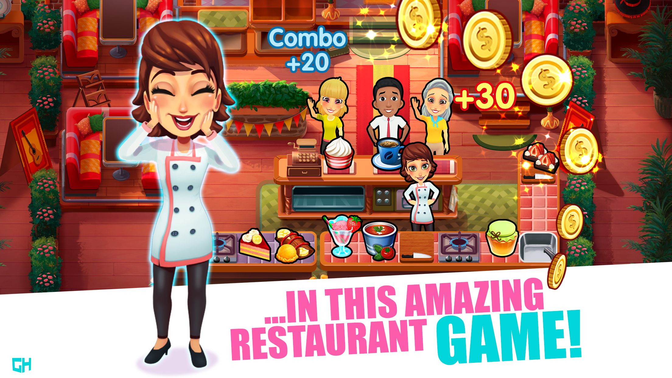 اسکرین شات 2 بازی Mary le Chef - Cooking Passion