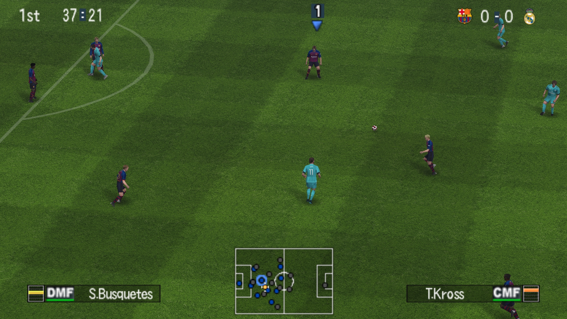اسکرین شات 5 بازی فوتبال PES6 نسخه 2019
