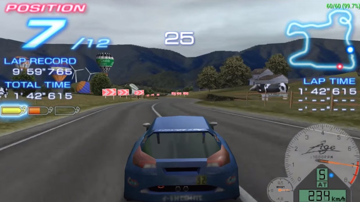 اسکرین شات 1 بازی تندرو برتر 2 (Ridge Racer 2)