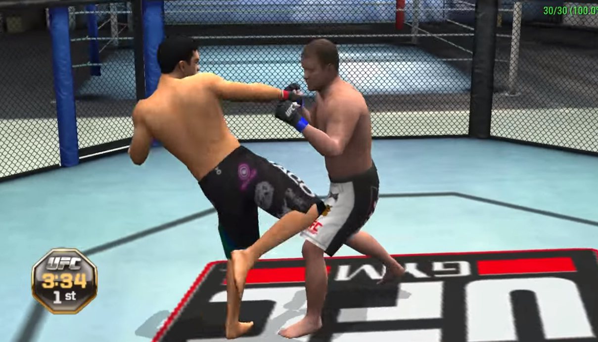 اسکرین شات 4 بازی مبارزات UFC