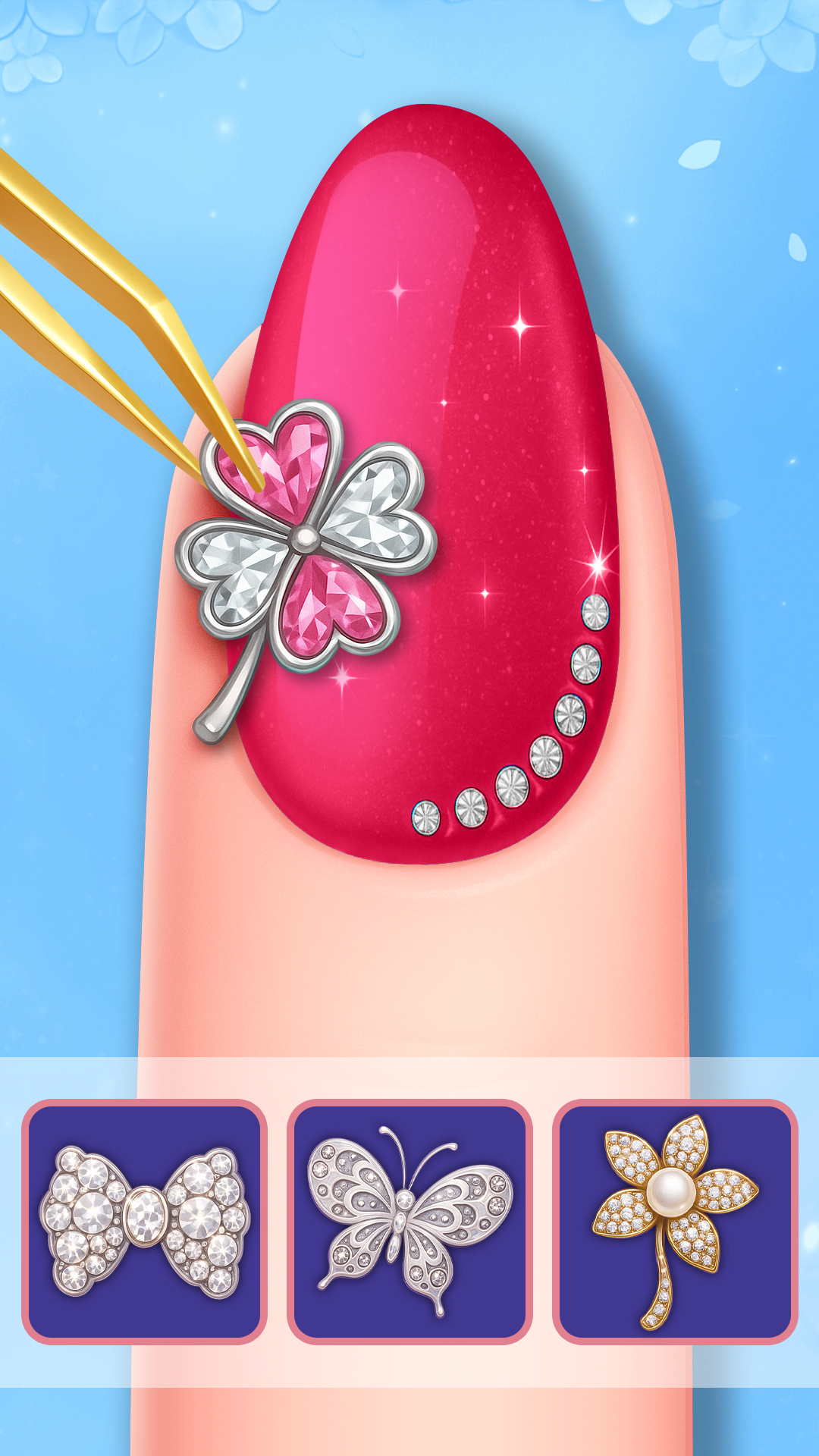اسکرین شات 1 بازی Glam Nail Art Salon Games