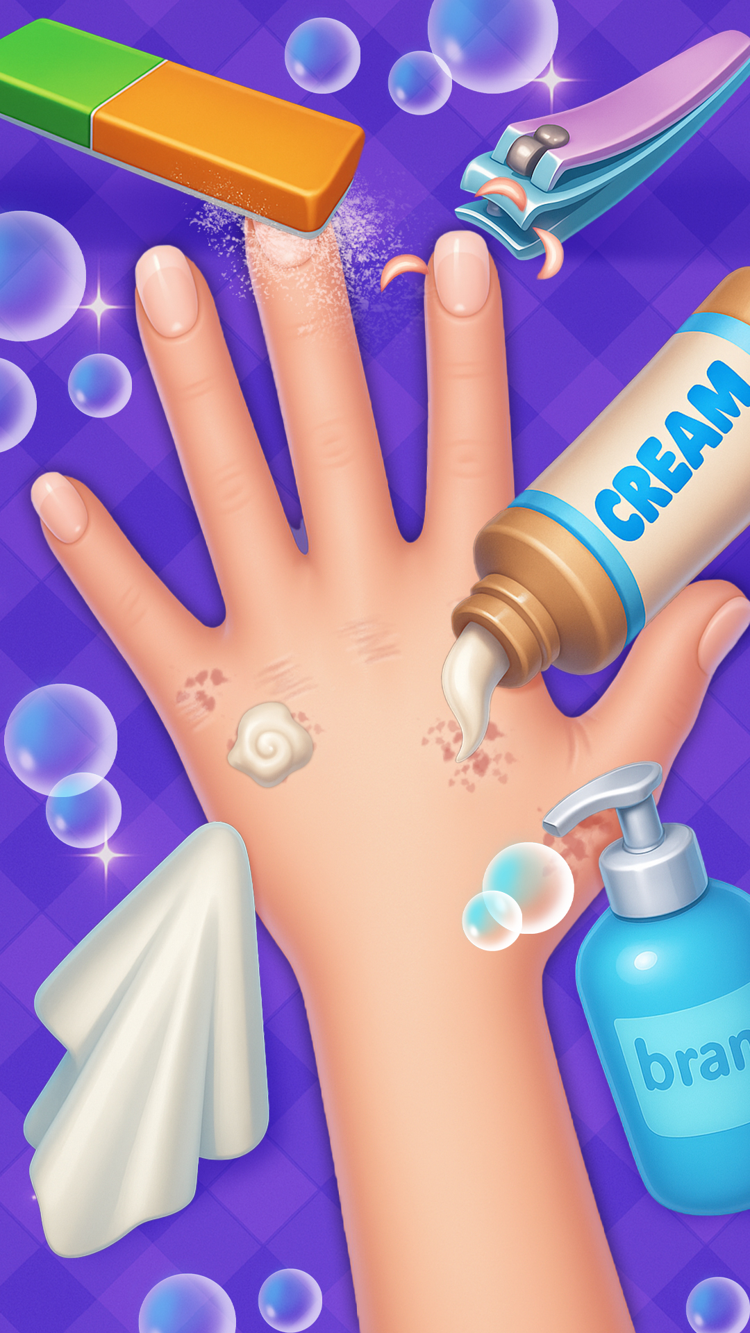 اسکرین شات 6 بازی Glam Nail Art Salon Games