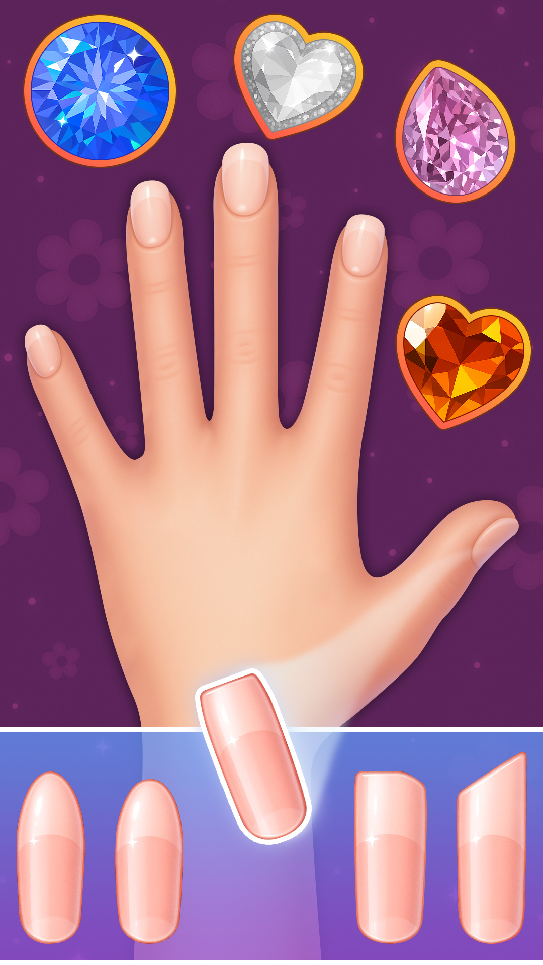 اسکرین شات 5 بازی Glam Nail Art Salon Games