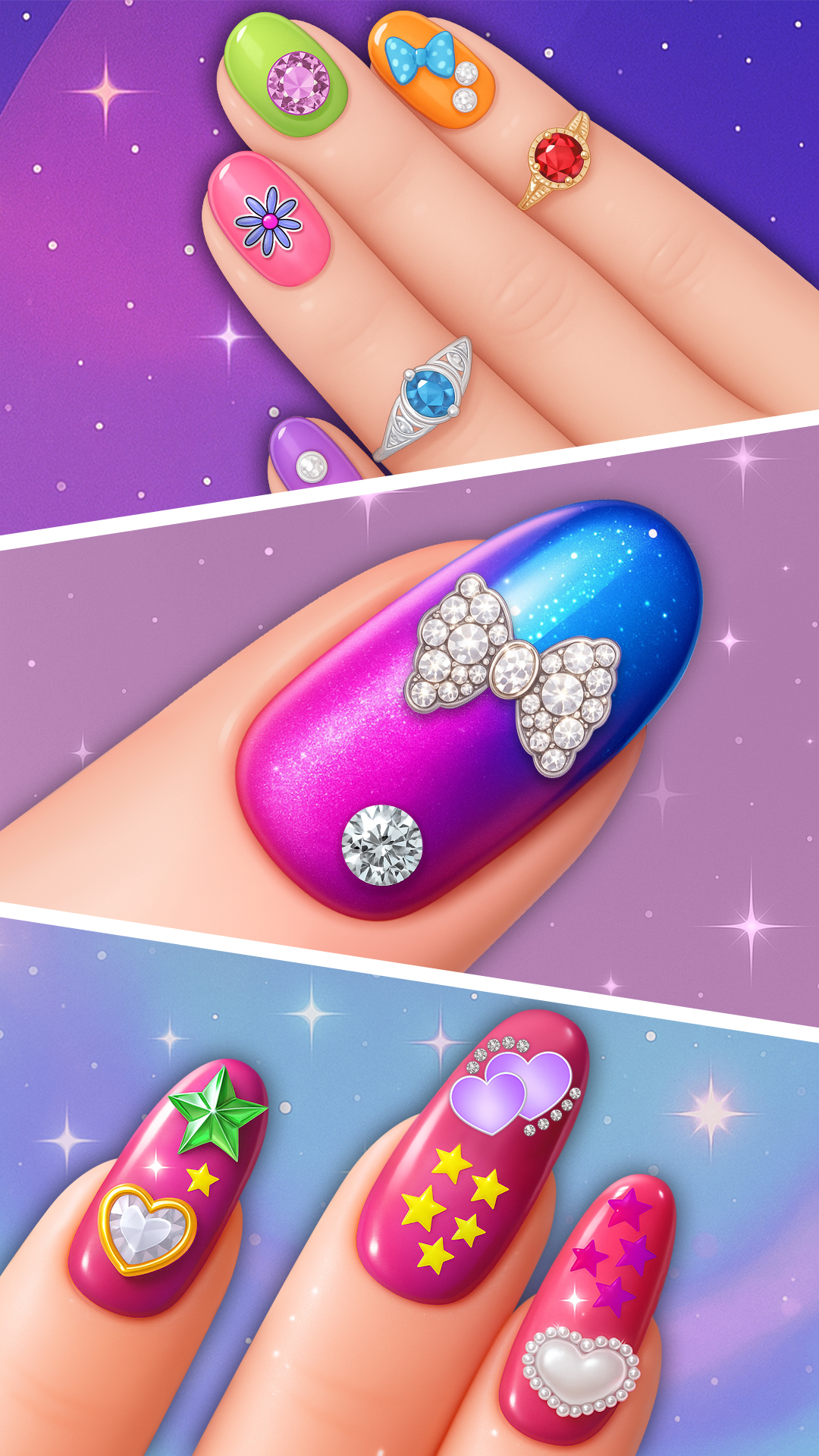 اسکرین شات 3 بازی Glam Nail Art Salon Games