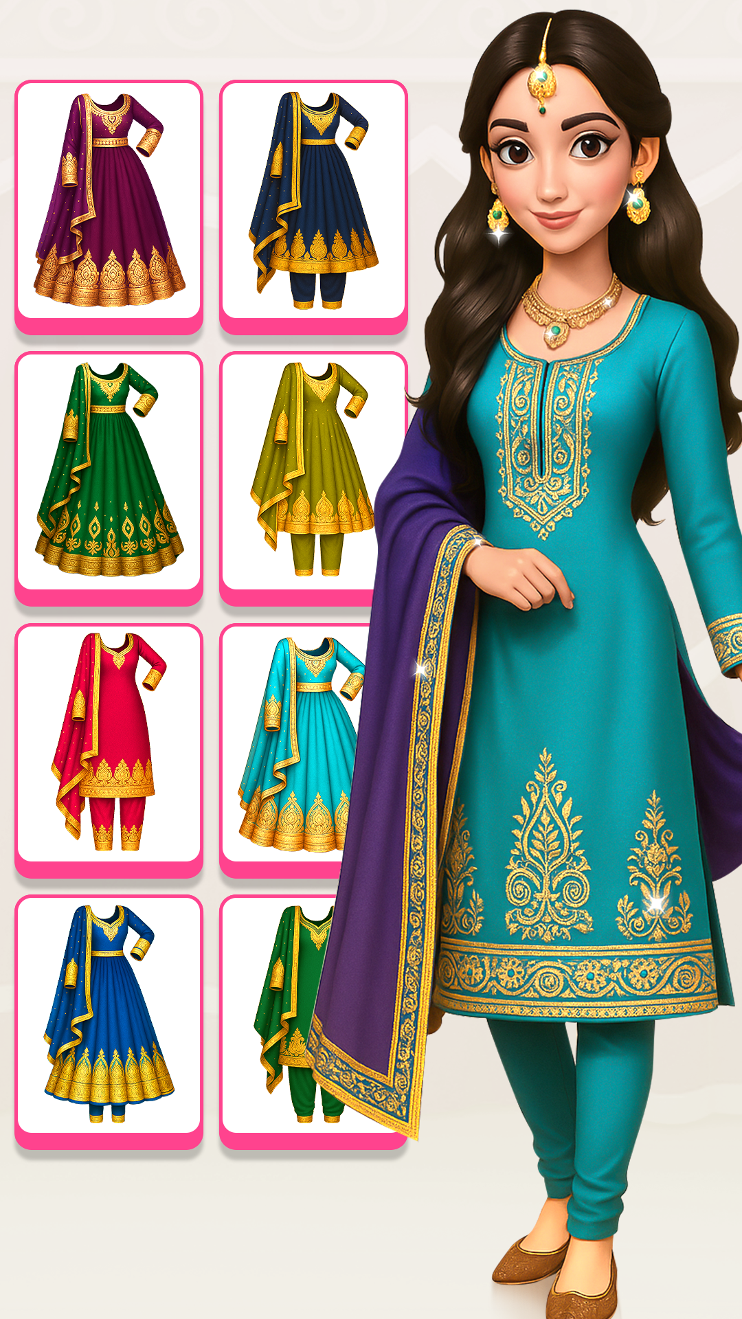 اسکرین شات 3 برنامه Indian Star Designer Dresses