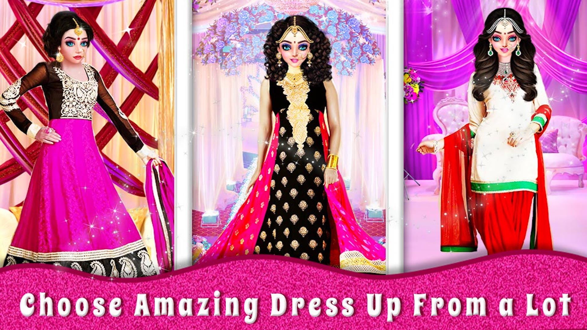 اسکرین شات 3 برنامه Indian Star Designer Dresses