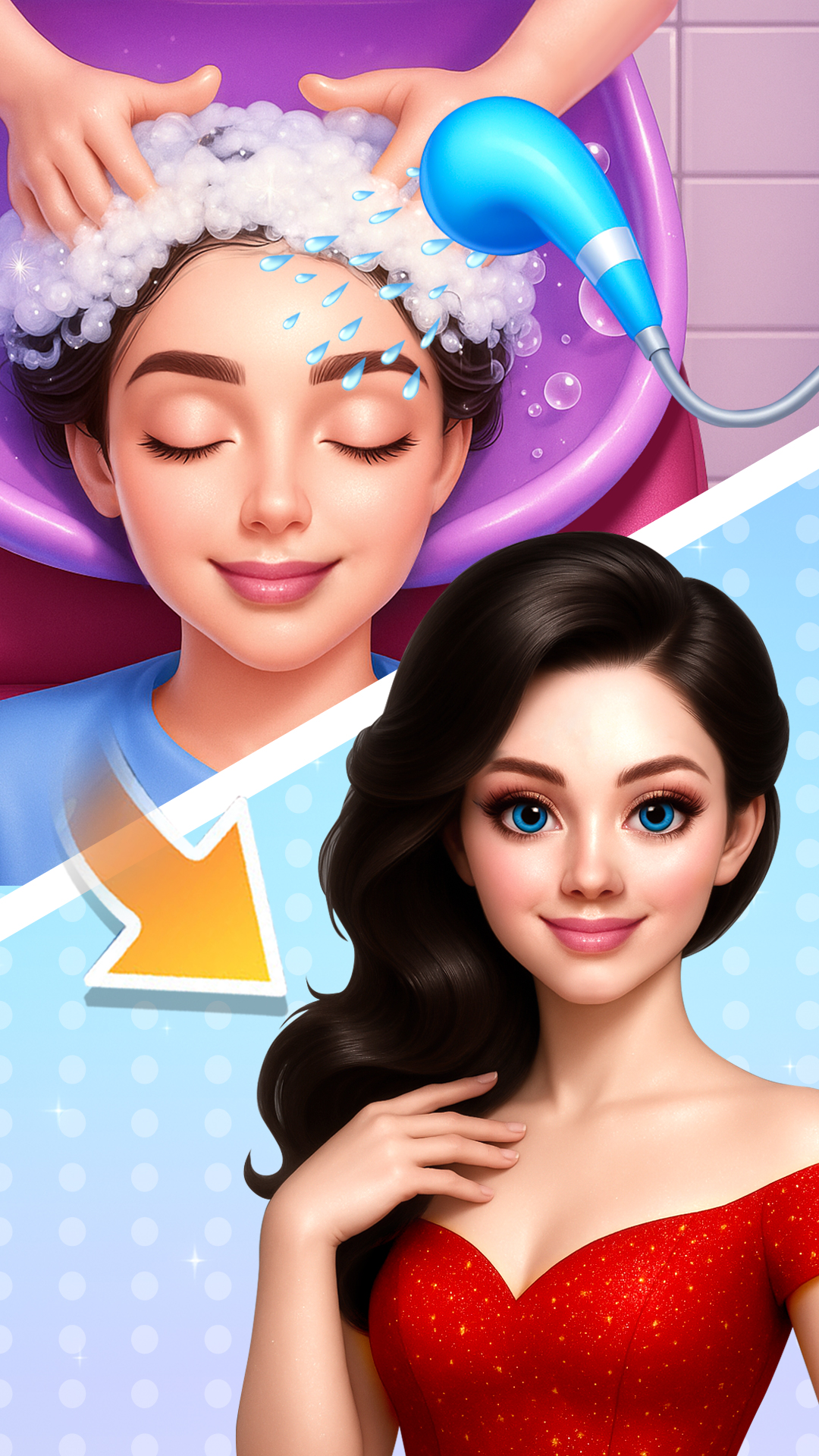 اسکرین شات 6 بازی Indian Hair Salon & Makeup Spa