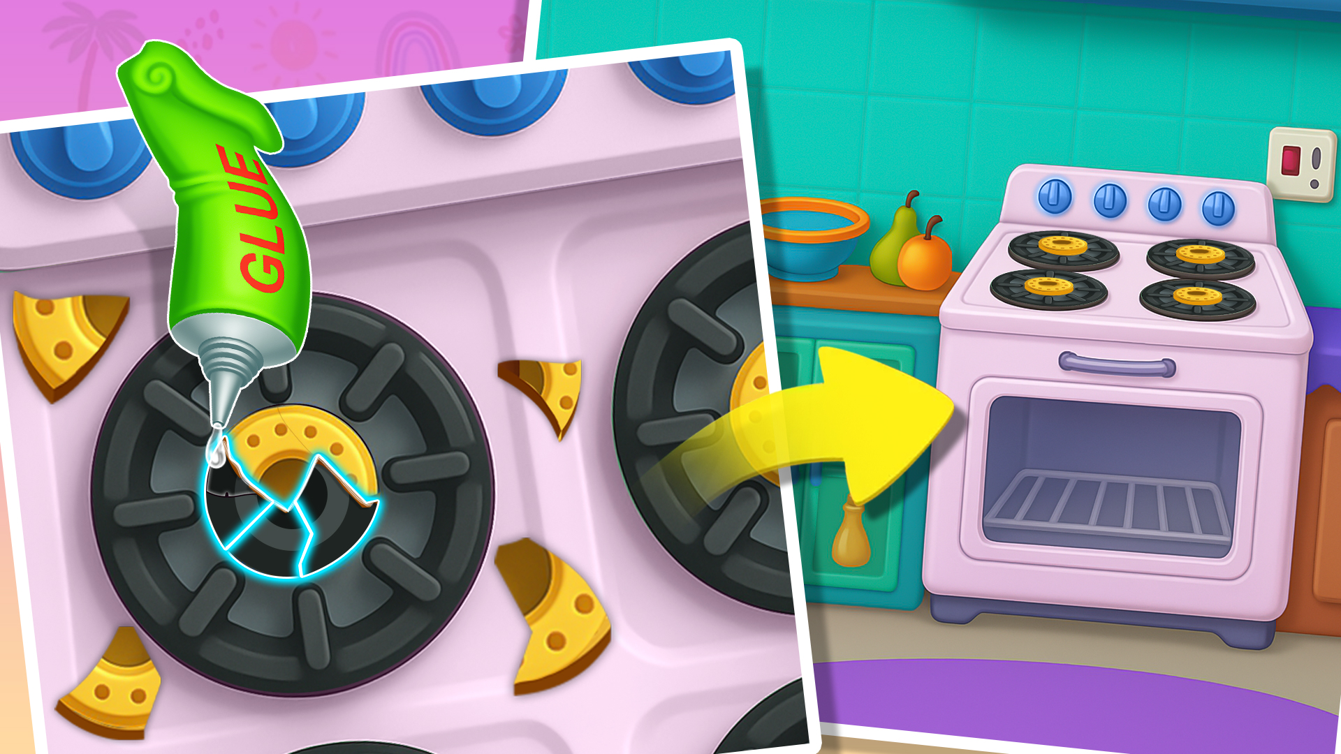 اسکرین شات 2 بازی House Clean, Fix & Repair Game