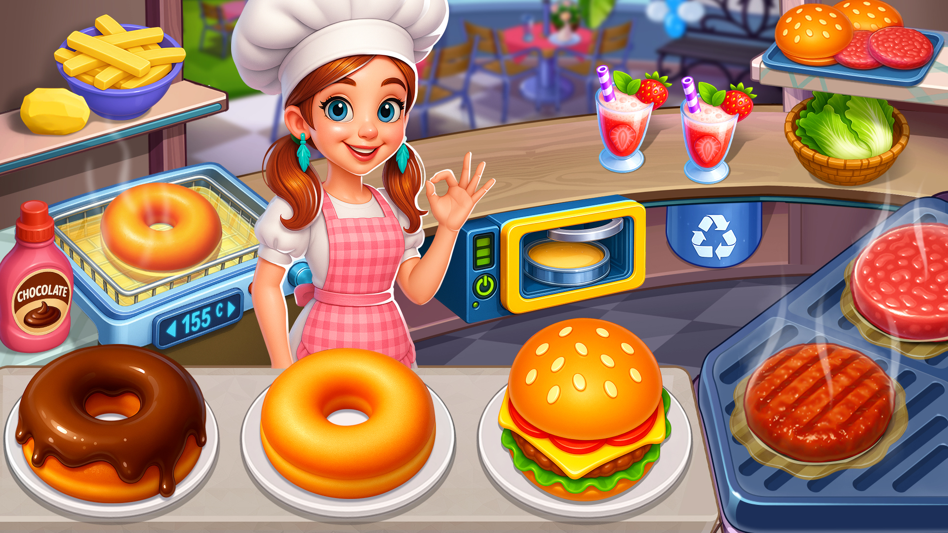 اسکرین شات 5 بازی Cooking Express Cooking Games