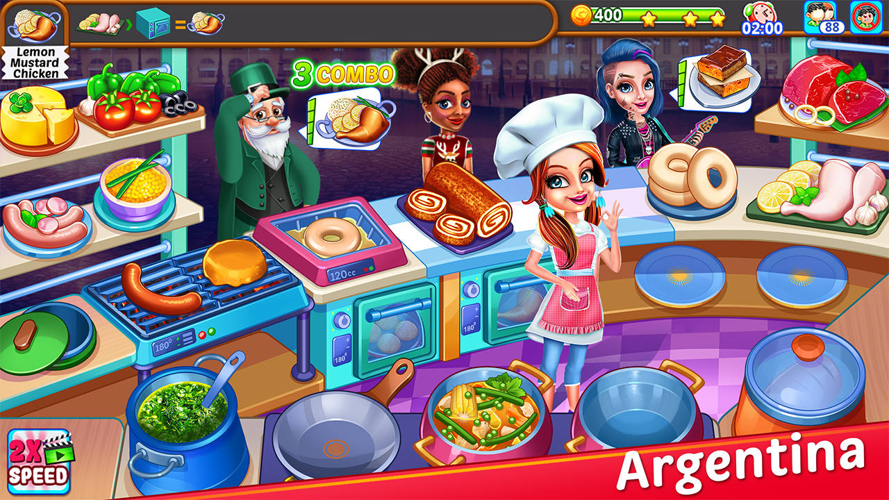 اسکرین شات 7 بازی Cooking Express Cooking Games