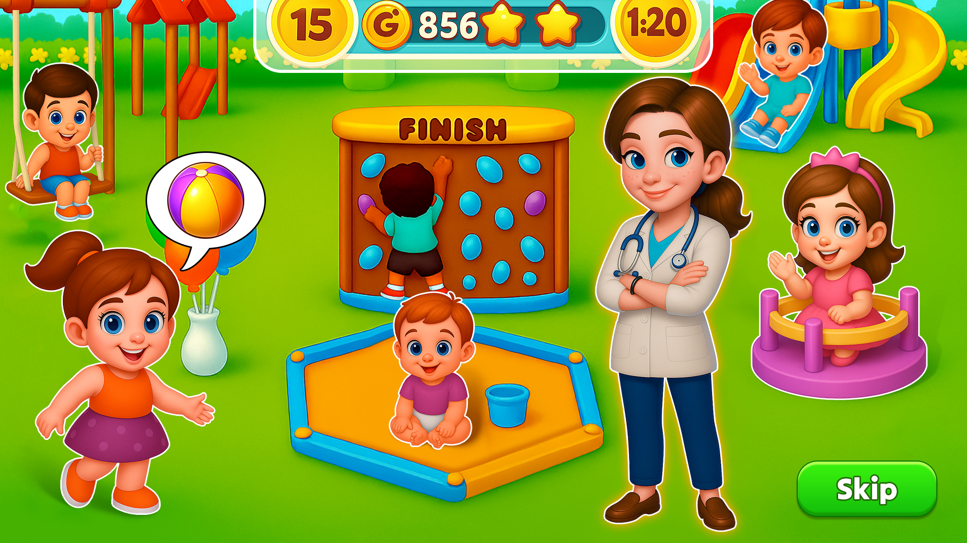 اسکرین شات 3 برنامه Pregnant Mommy Care Games