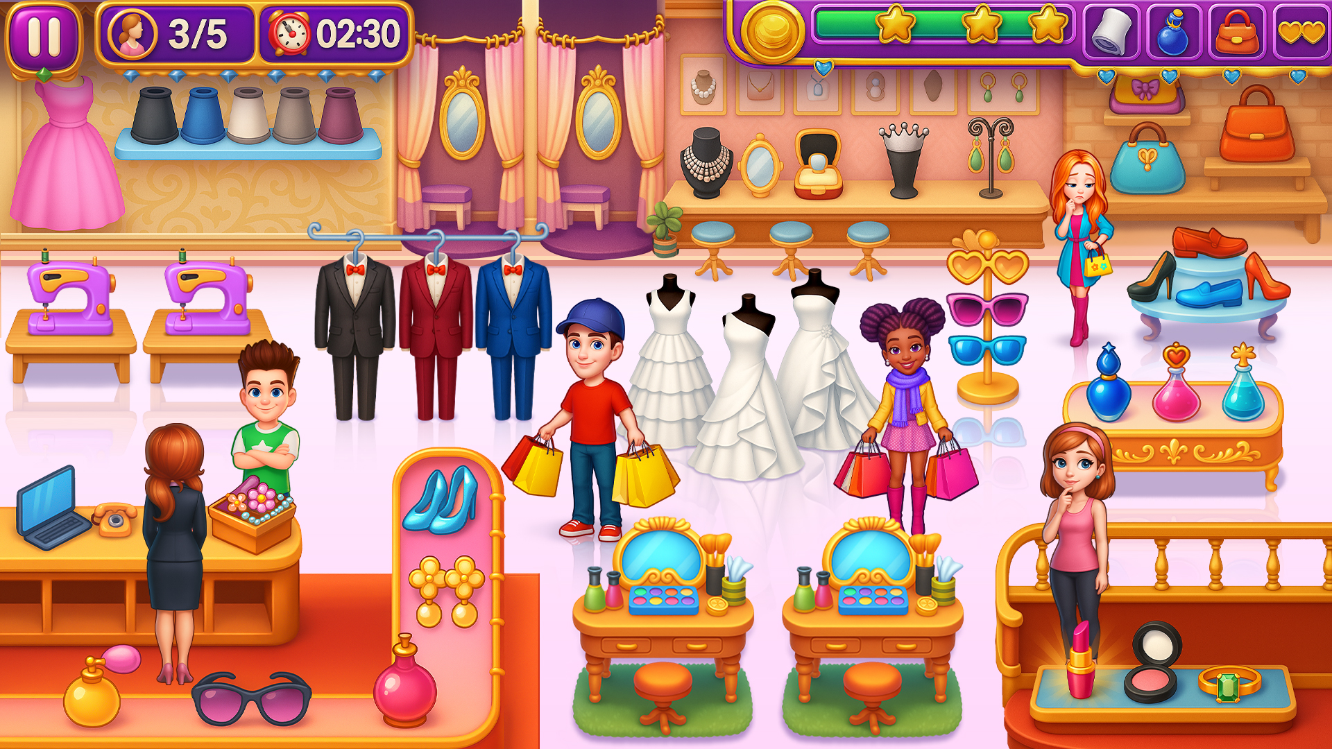 اسکرین شات 5 برنامه Wedding Bride Salon Games