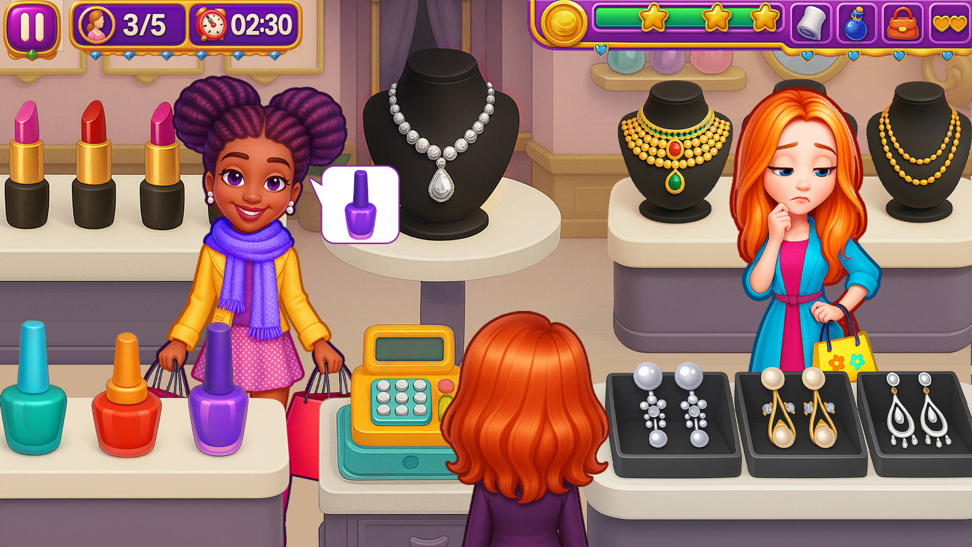 اسکرین شات 2 برنامه Wedding Bride Salon Games