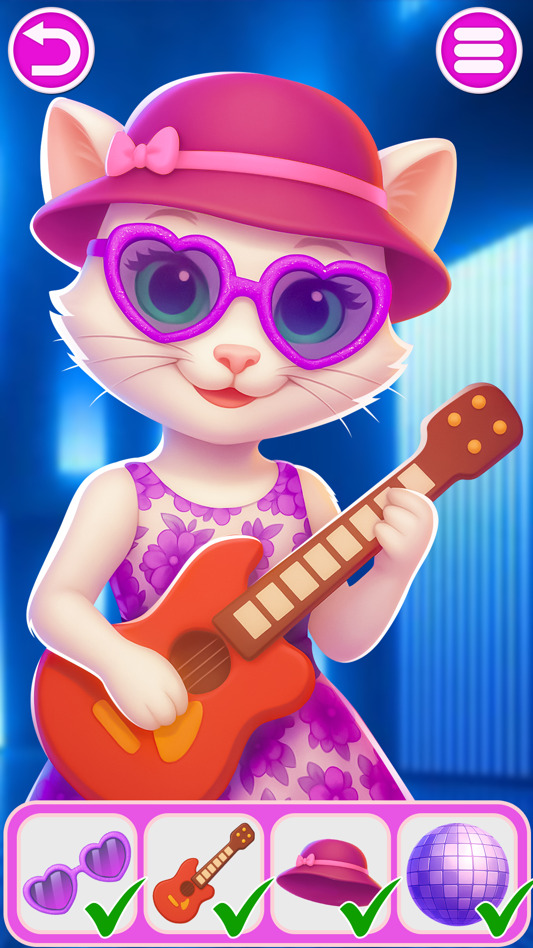 اسکرین شات 3 بازی Cat's Life Cycle Game