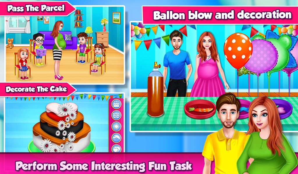 اسکرین شات 2 بازی Couple Baby Shower