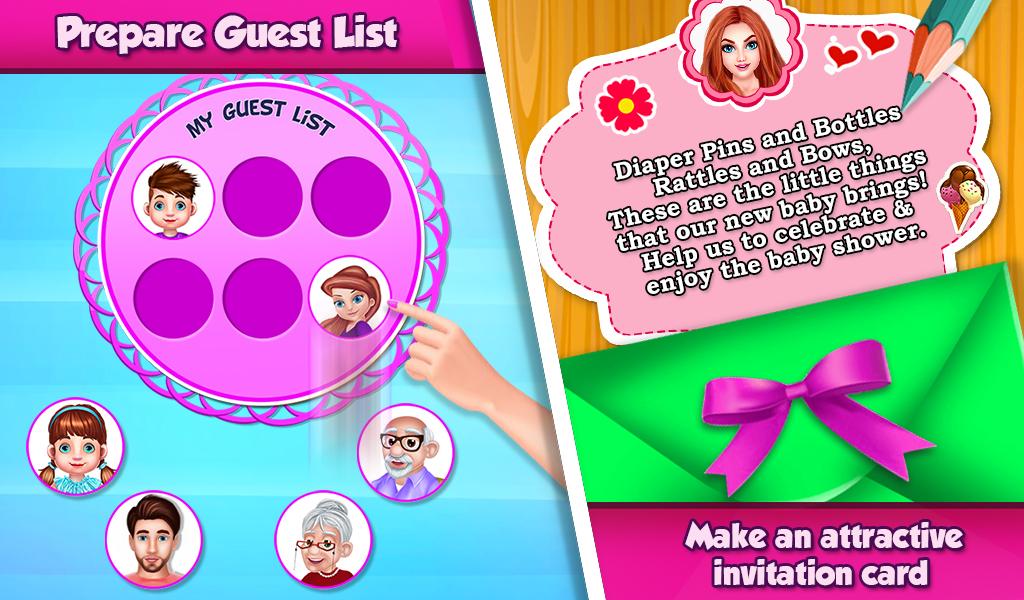 اسکرین شات 3 بازی Couple Baby Shower