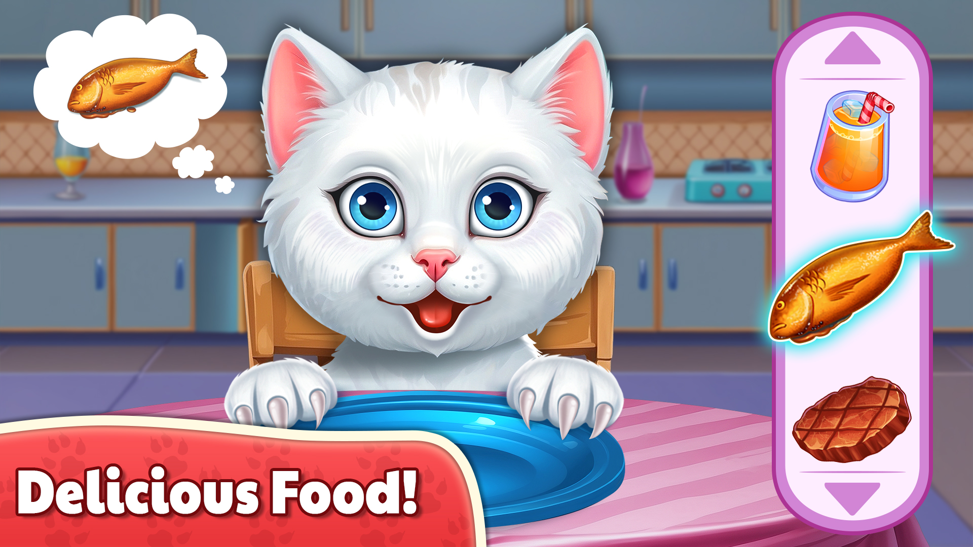 اسکرین شات 4 بازی Kitty Bedtime Activities Games