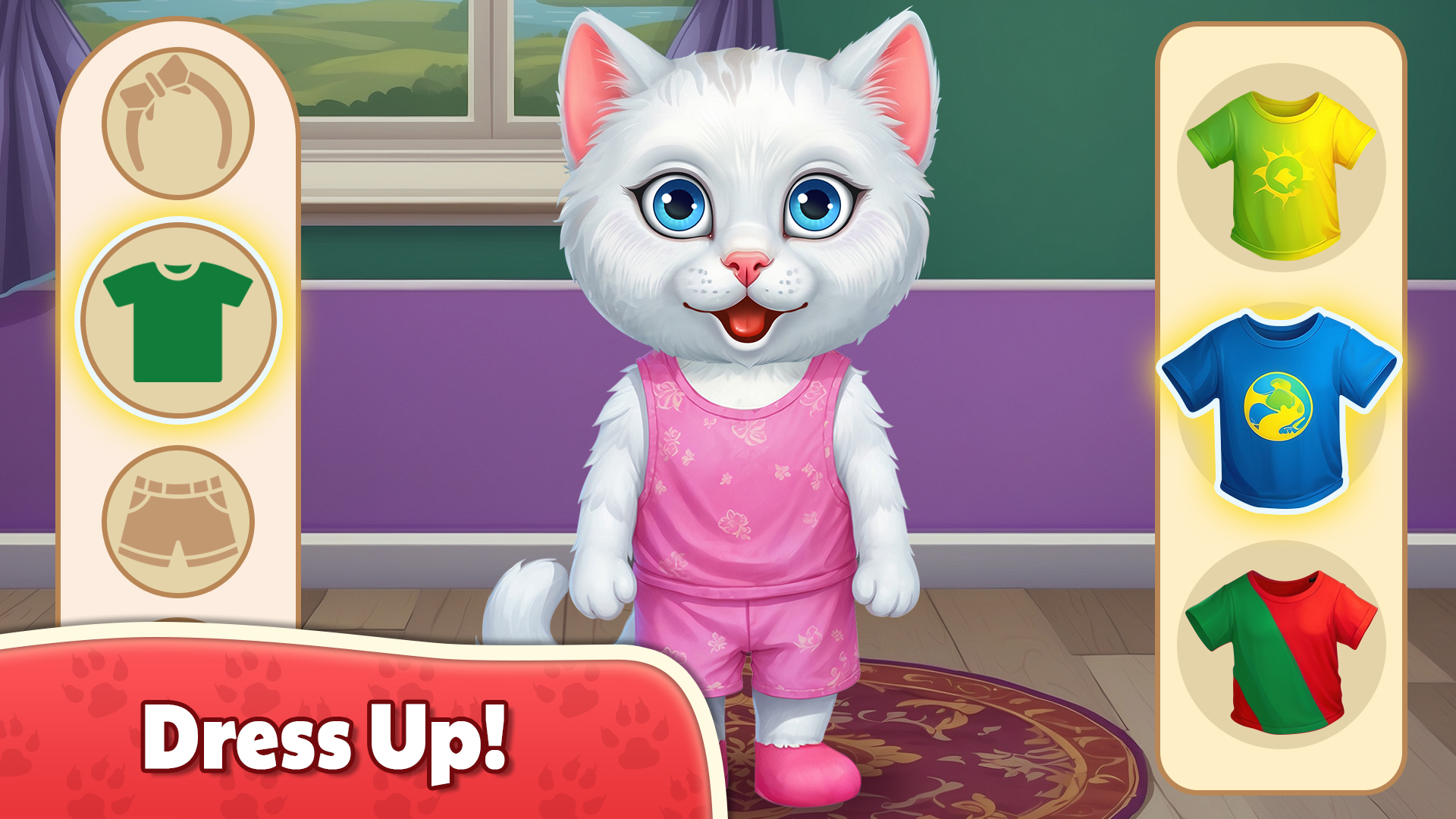 اسکرین شات 5 بازی My Kitty Daycare Salon Cute
