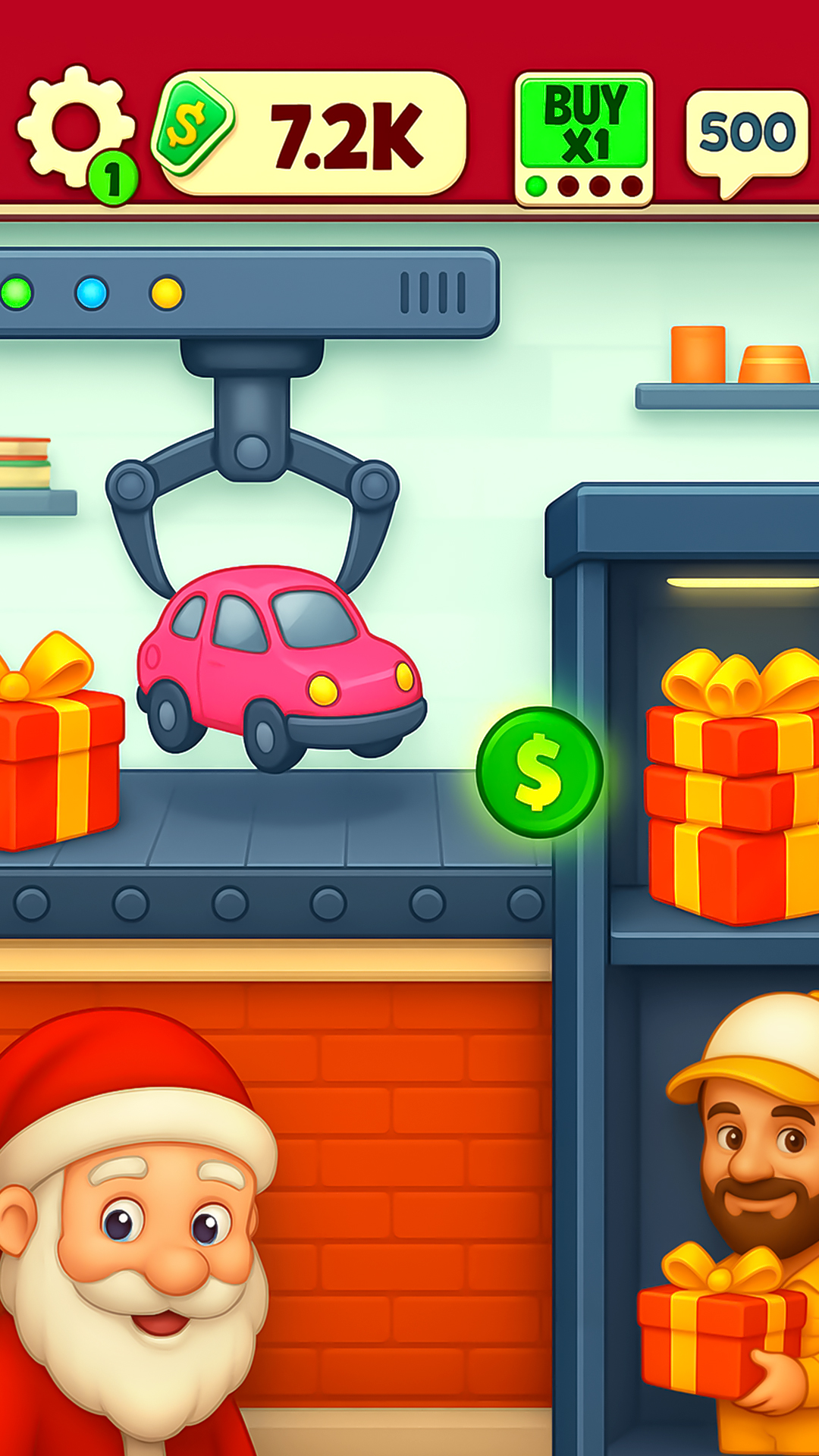 اسکرین شات 6 برنامه Gift Factory - Tap Manager inc