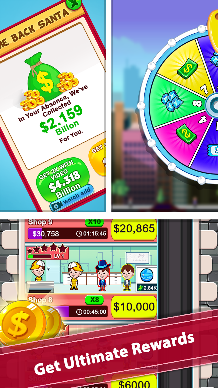 اسکرین شات 5 برنامه Gift Factory - Tap Manager inc