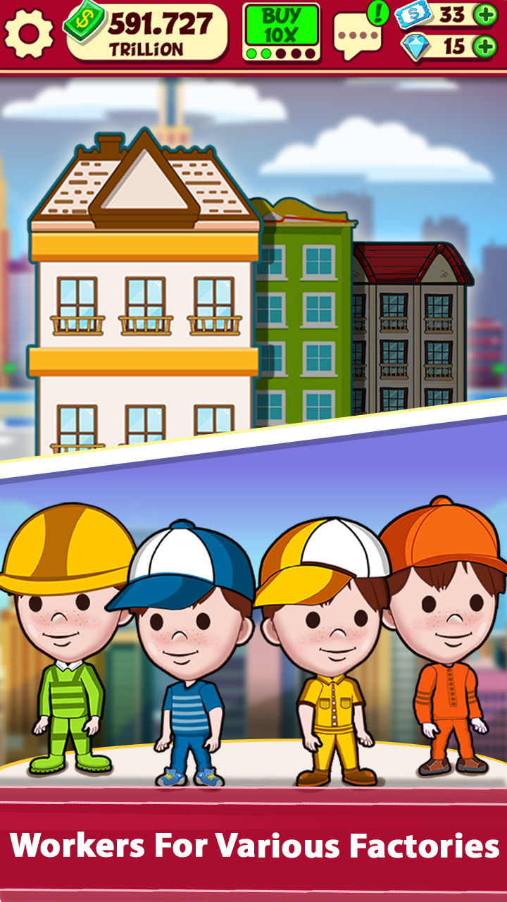 اسکرین شات 2 برنامه Gift Factory - Tap Manager inc