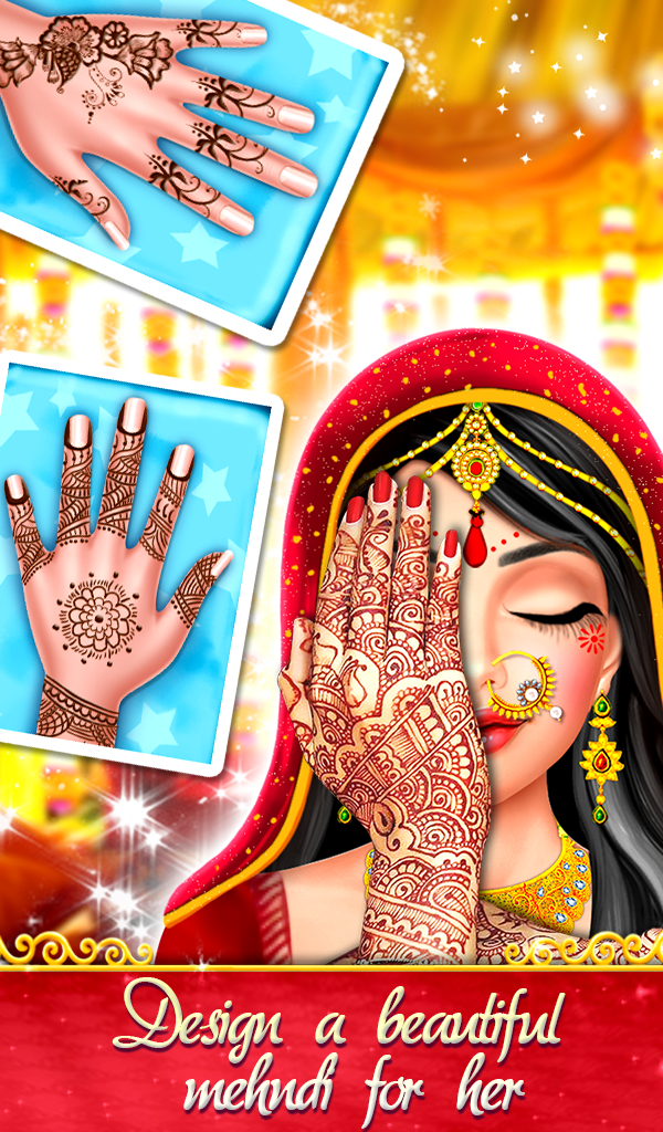اسکرین شات 1 بازی Indian Princess Mehndi Designs