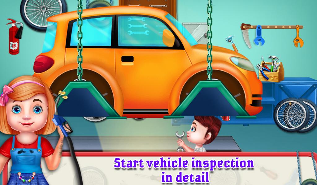 اسکرین شات 2 بازی Car Garage Repair Workshop