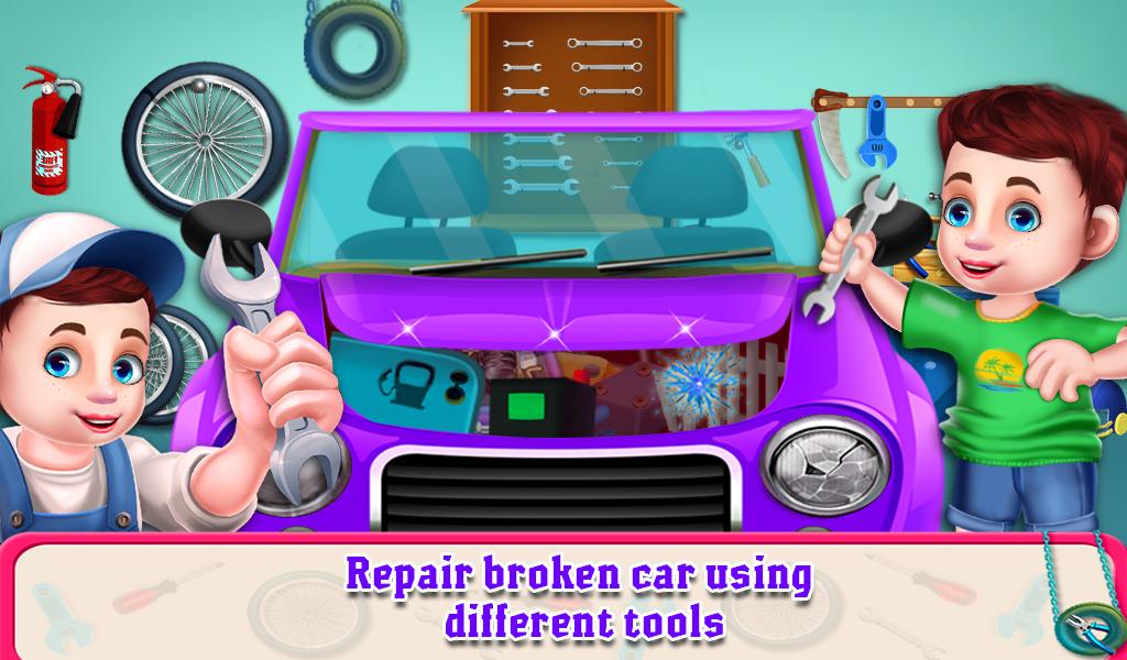 اسکرین شات 3 بازی Car Garage Repair Workshop