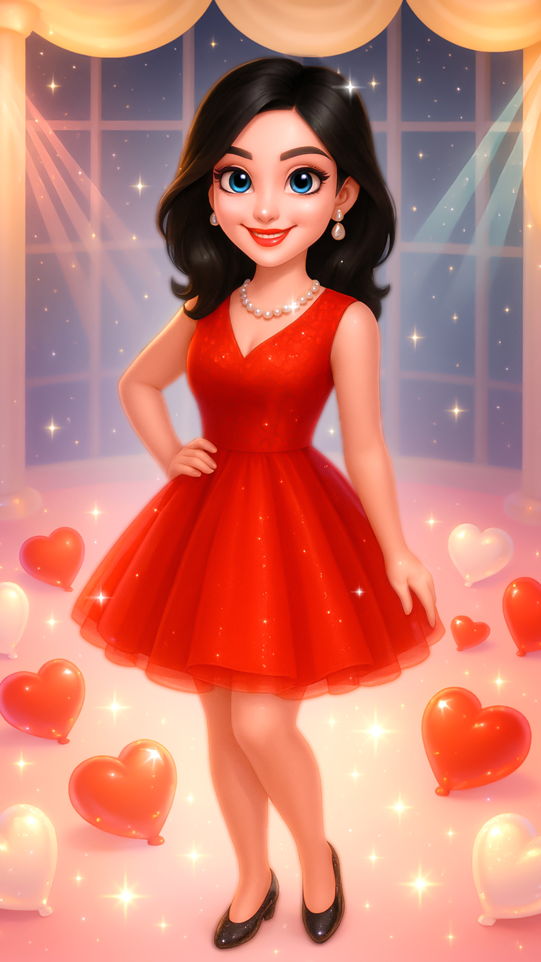 اسکرین شات 1 بازی Princess Valentine Dream Salon