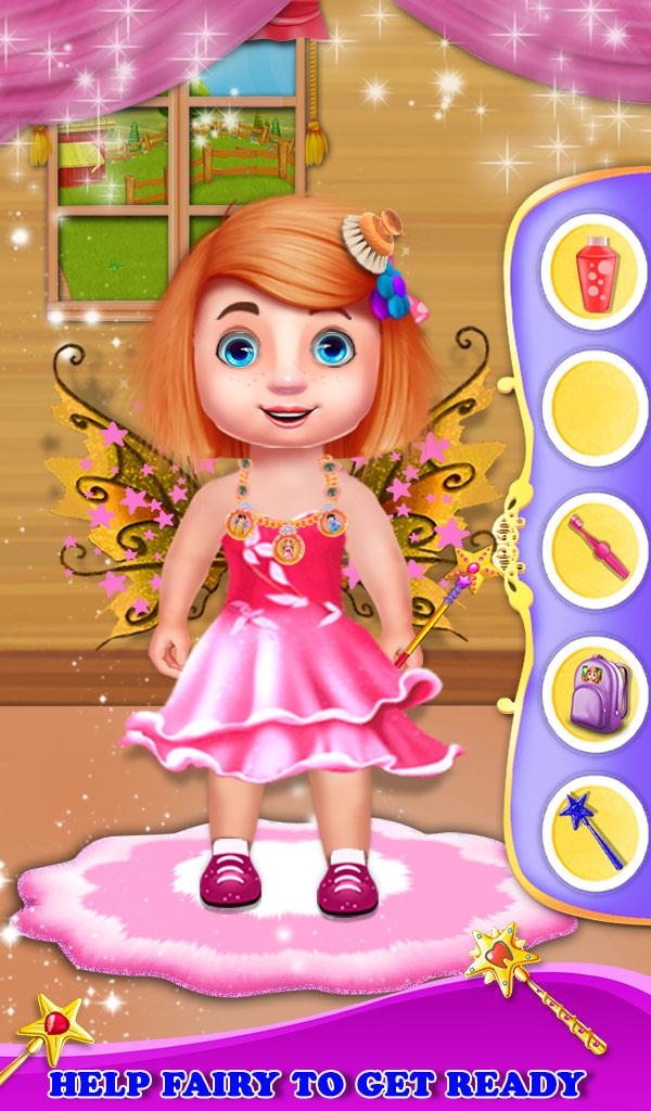 اسکرین شات 5 بازی Tooth Fairy Bedtime Fun Games