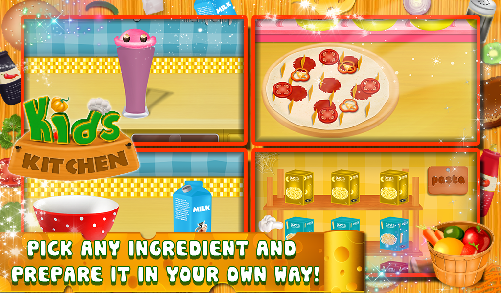 اسکرین شات 4 بازی Kids Kitchen Cooking Games