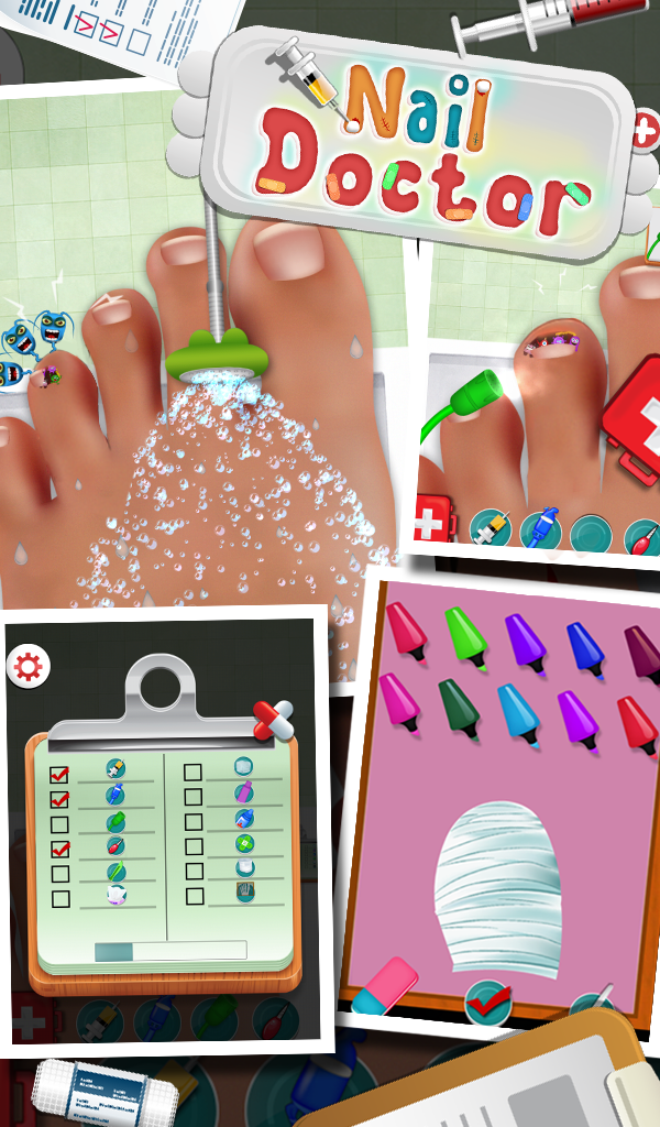 اسکرین شات 5 بازی Nail Doctor Games