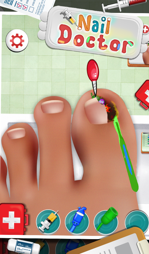 اسکرین شات 3 بازی Nail Doctor Games