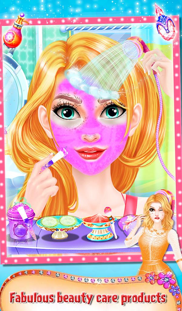 اسکرین شات 1 بازی Princess Hair Style Salon Game