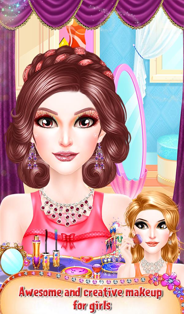 اسکرین شات 2 بازی Princess Hair Style Salon Game