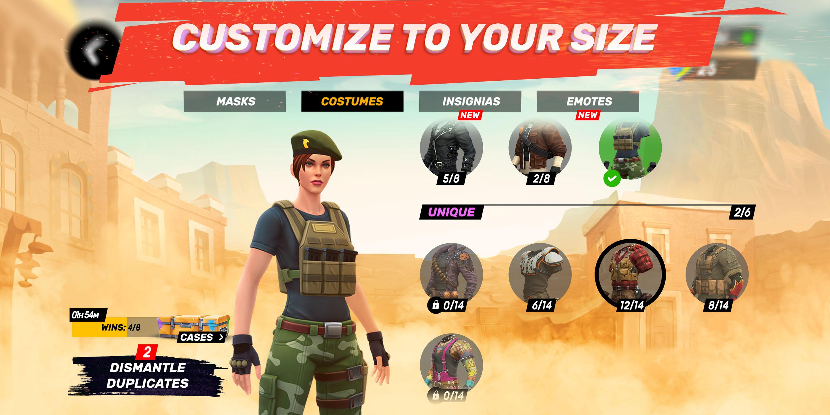 اسکرین شات 2 بازی Guns of Boom Online PvP Action