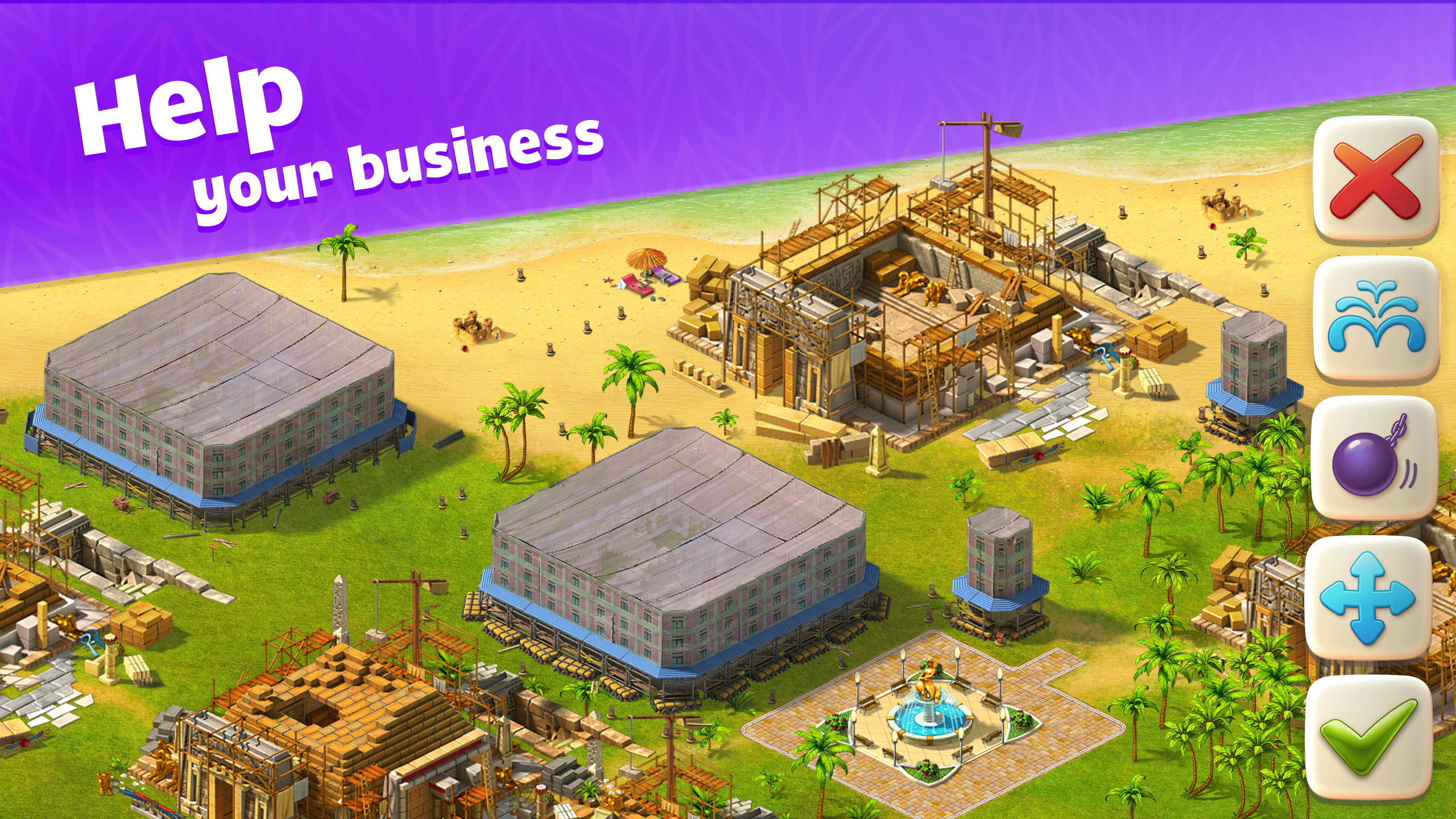 اسکرین شات 4 بازی Paradise Island 2: Hotel Game