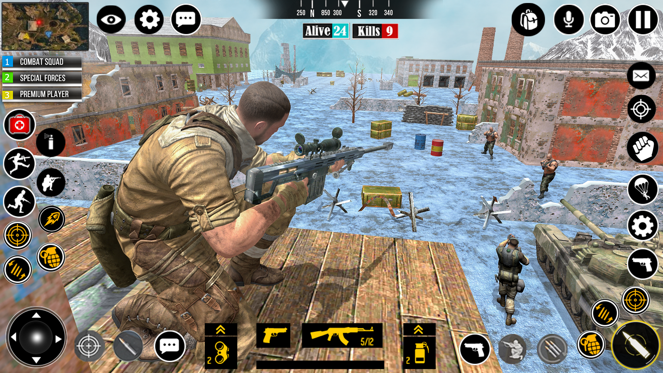 اسکرین شات 3 بازی Fire Game 2024: Gun Games 2024