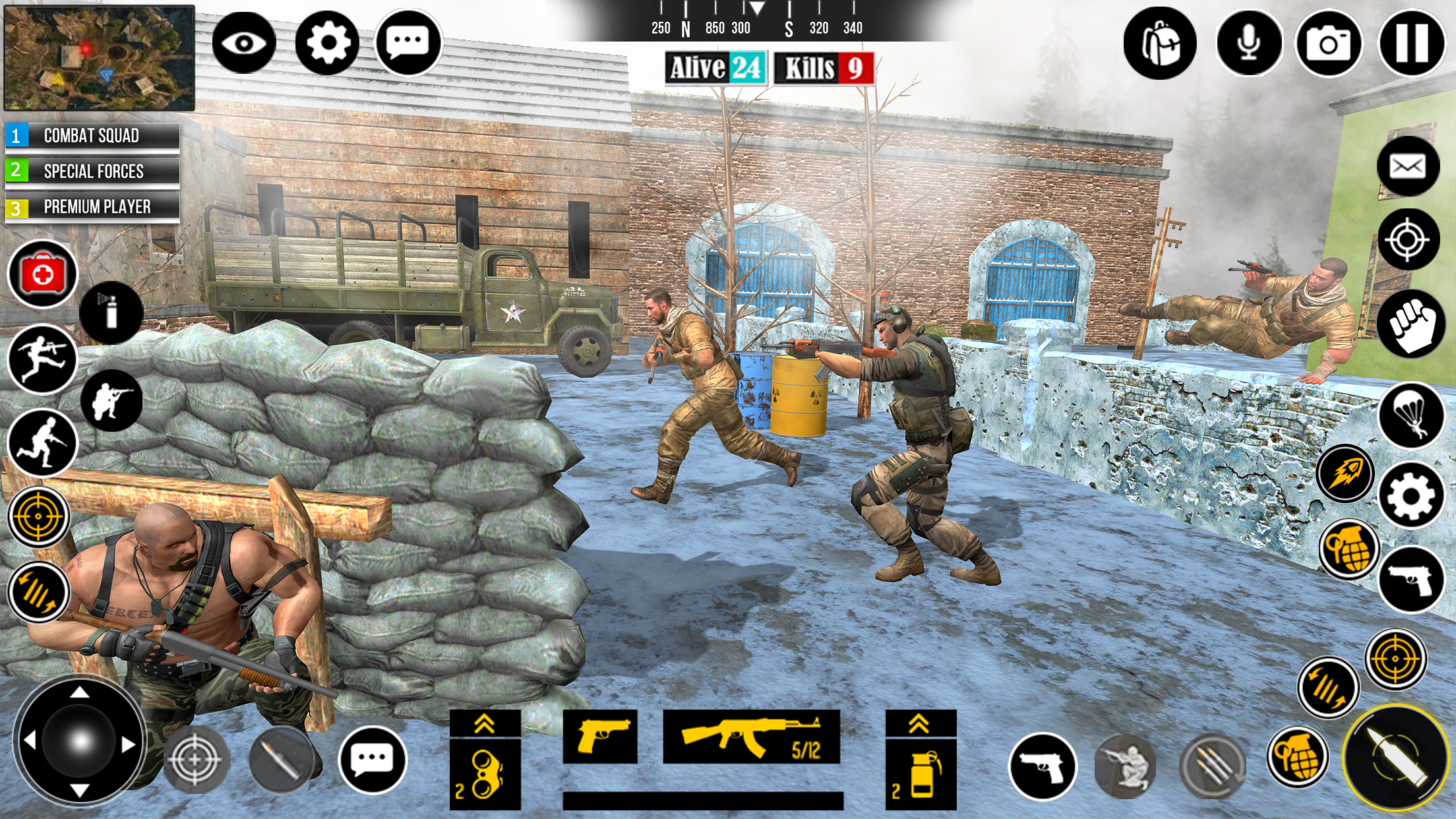 اسکرین شات 2 بازی Fire Game 2024: Gun Games 2024