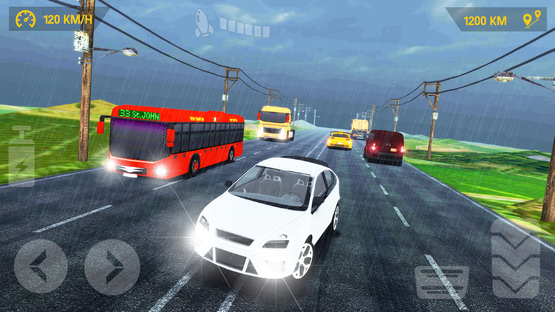اسکرین شات 5 برنامه Car Racing Challenge