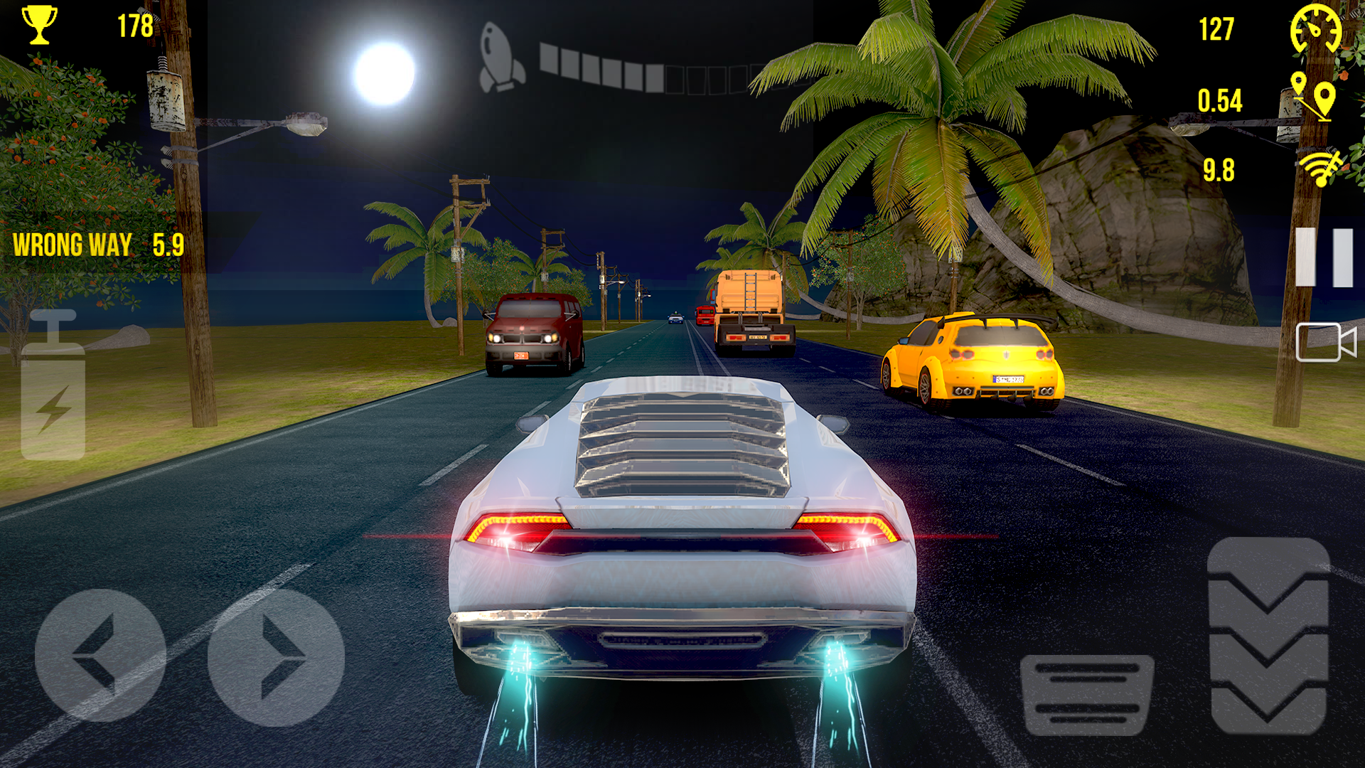 اسکرین شات 4 برنامه Car Racing Challenge