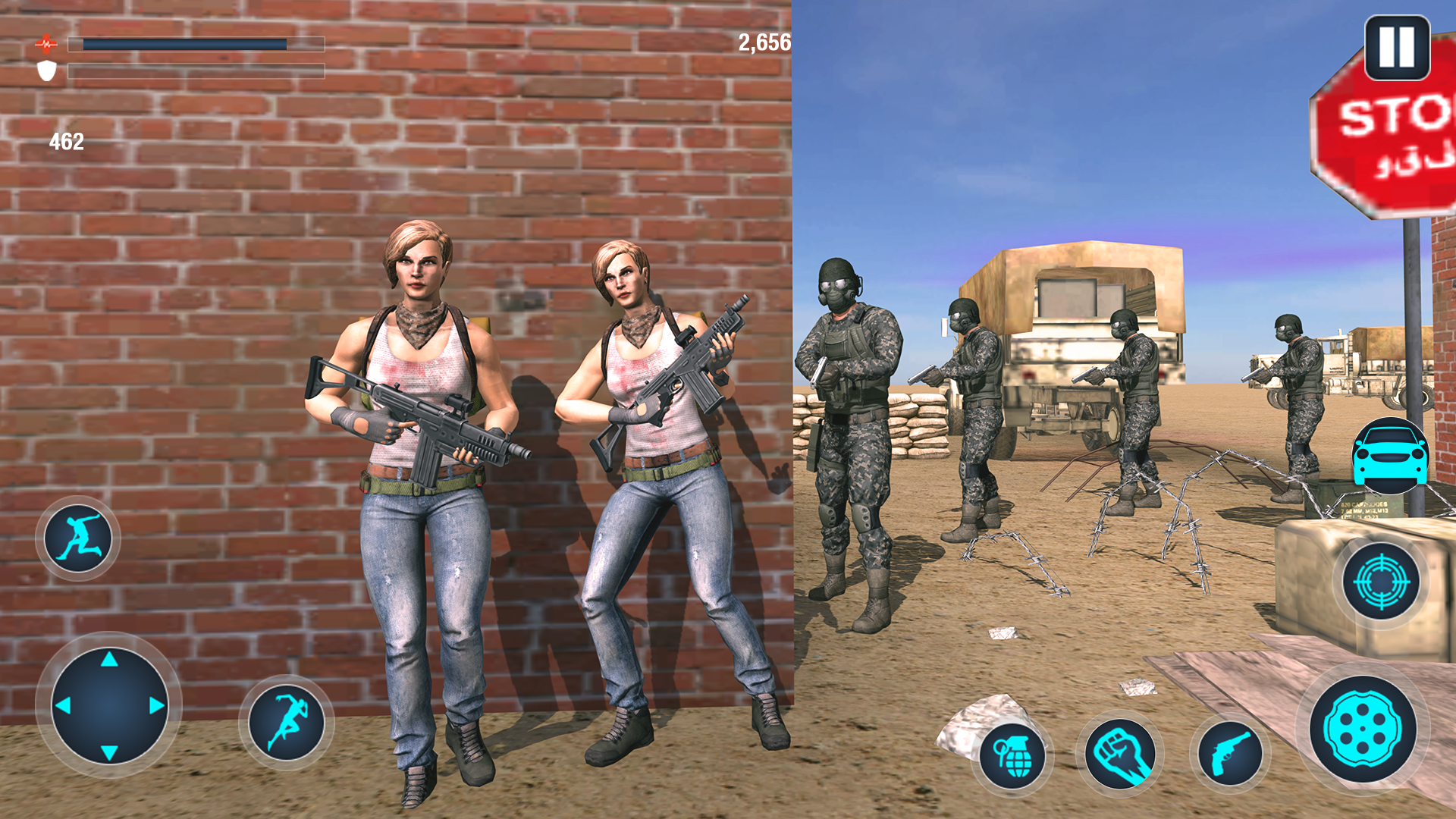 اسکرین شات 1 بازی Commando Adventure Simulator
