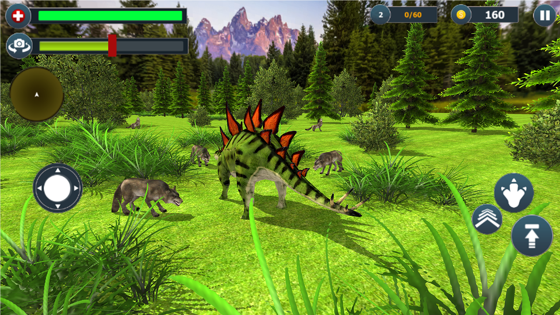 اسکرین شات 2 بازی Dinosaur Simulator