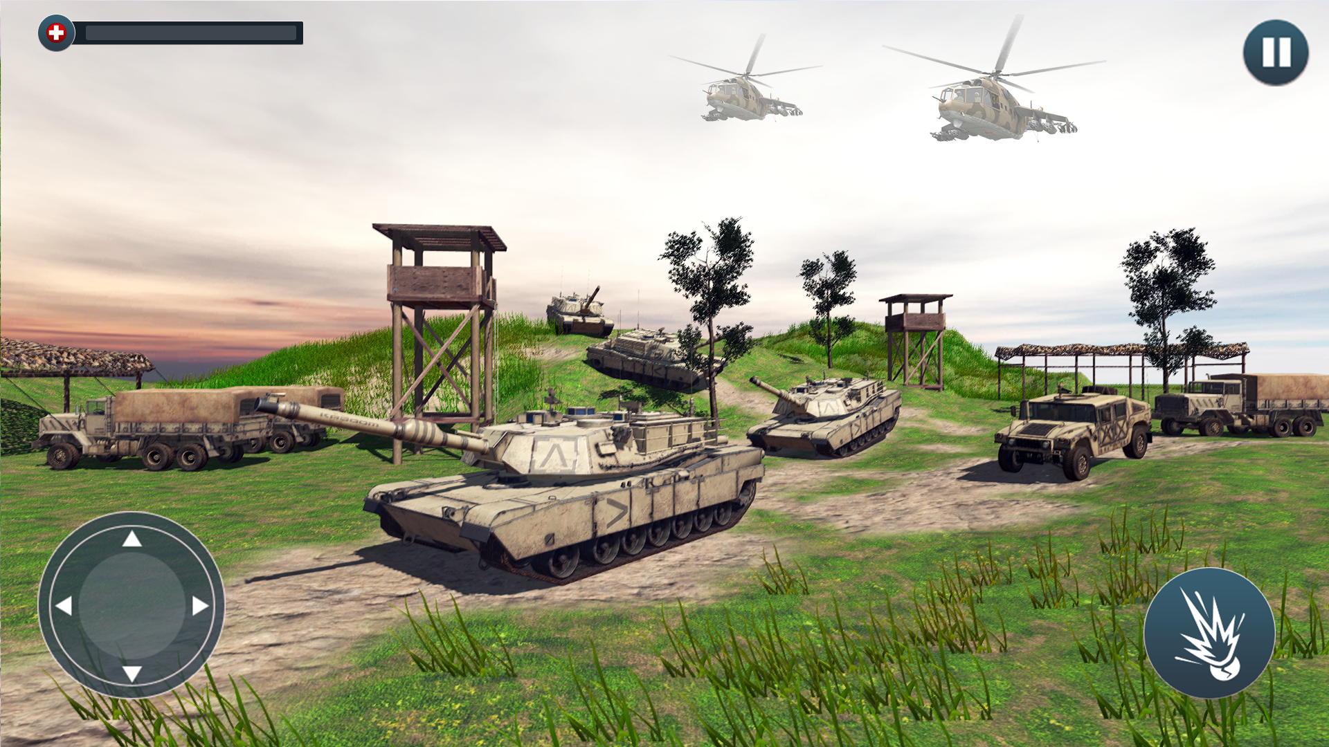 اسکرین شات 1 برنامه Metal Tanks Battle