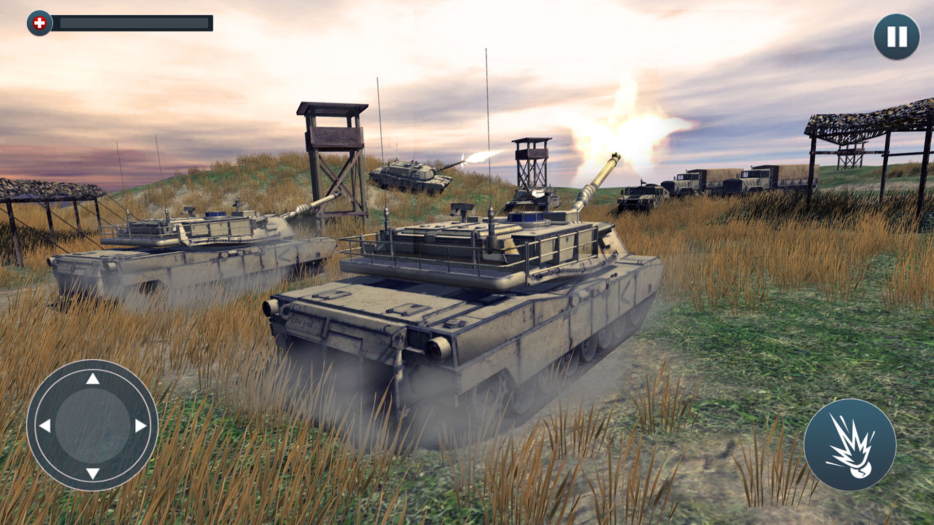 اسکرین شات 2 برنامه Metal Tanks Battle