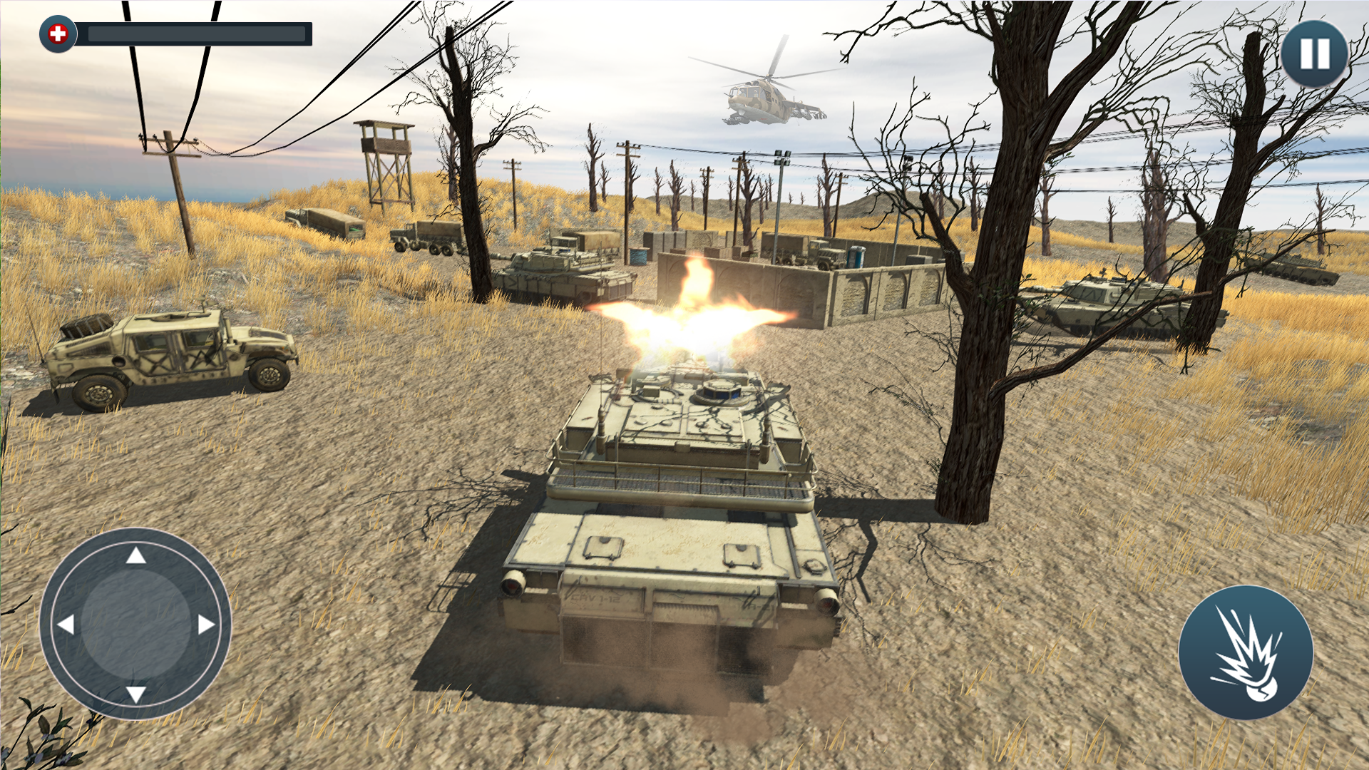 اسکرین شات 4 برنامه Metal Tanks Battle