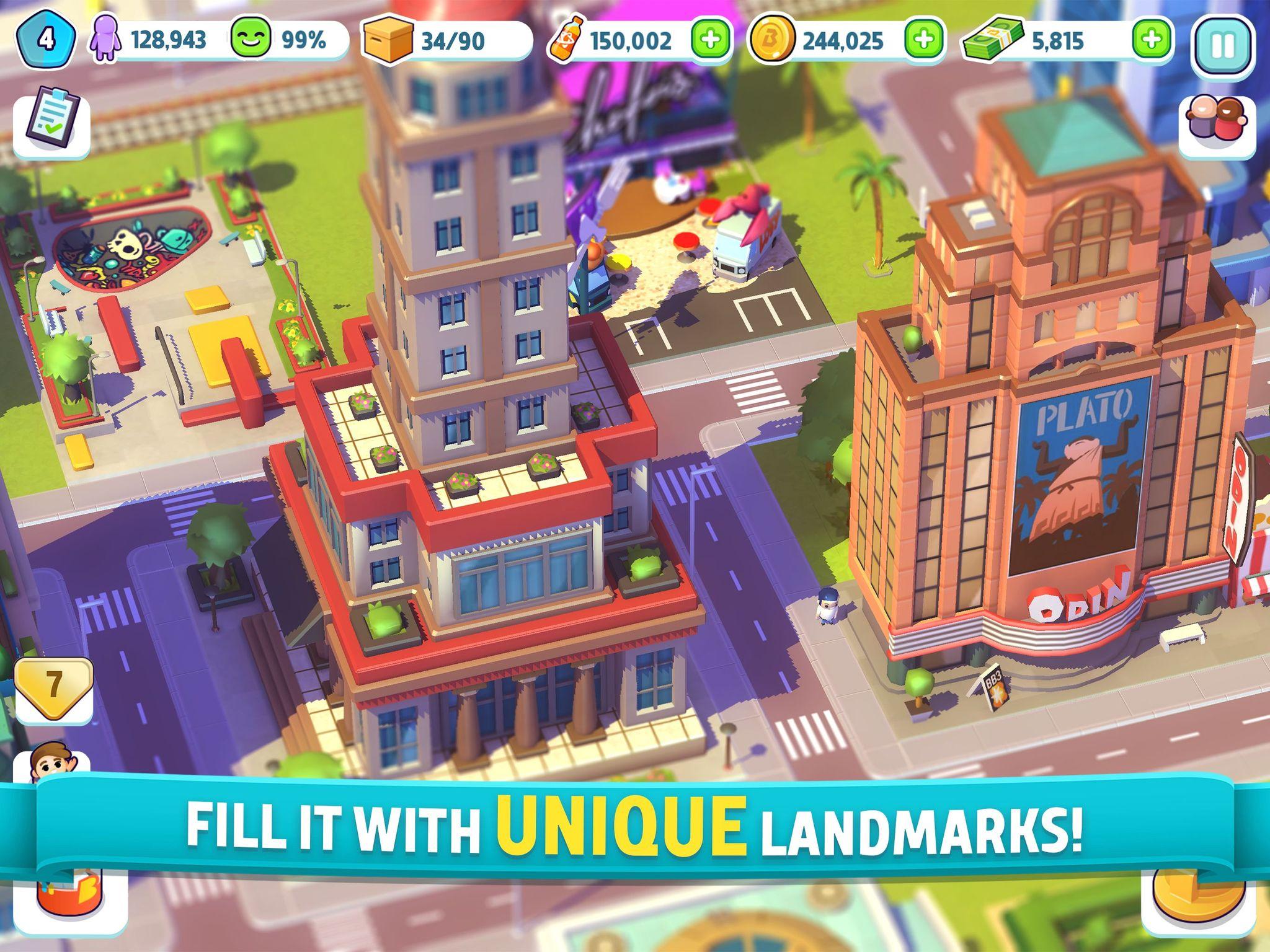 اسکرین شات 2 بازی City Mania: Town Building Game