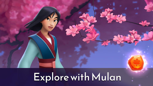 اسکرین شات 2 بازی Disney Princess Majestic Quest: Match 3 & Decorate